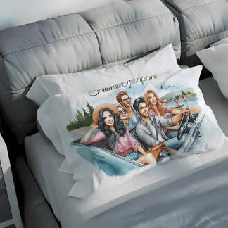 Coussins Décoratifs Amis du thème Voyage de vie