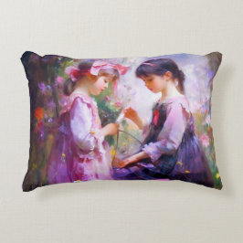 Coussins Décoratifs Amis et fleurs 2