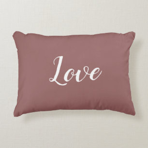 Coussins Décoratifs "Amour" sur les cendres des Roses