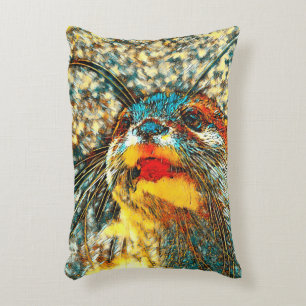 Coussins Décoratifs AnimalArt_Otter_001