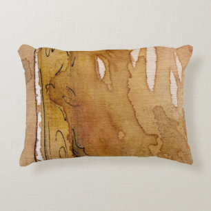 Coussins Décoratifs Aquarelle artistique d'arrière - plan