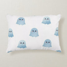Aquarelle Boo Ghost brossé tissu en polyester
