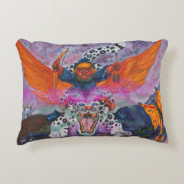 Coussins Décoratifs Aquarelle Imaginaire Monde d'illustration