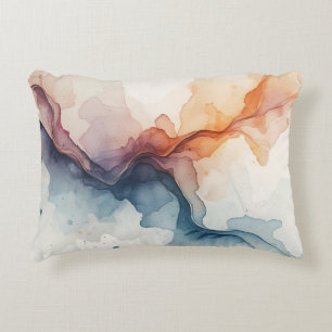Coussins Décoratifs Aquarelle Vintage Colorée