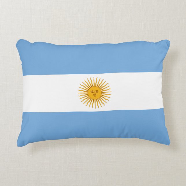 Coussins Décoratifs Argentina flag (Devant)