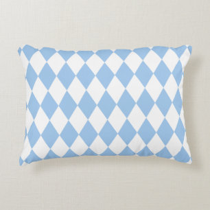 Coussins Décoratifs Arlequin Bleu Bébé