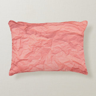 Coussins Décoratifs Arrière - plan de texture de papier rose