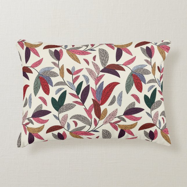 Coussins Décoratifs Arrière - plan floral (Devant)