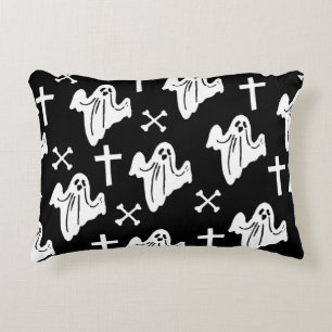 Coussins Décoratifs Arrière - plan Motif Halloween tiré main
