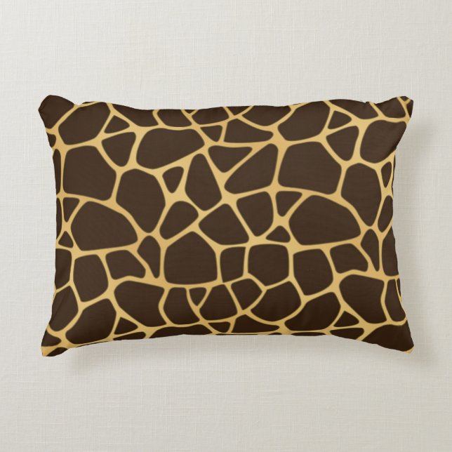 Coussins Décoratifs Arrière - plan repéré par girafe (Devant)