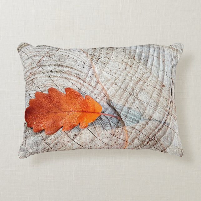 Coussins Décoratifs automne feuilles de chêne (Devant)