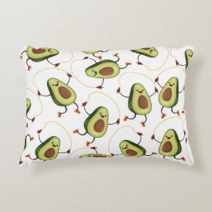 Coussins Décoratifs Avocado Fitness : Motif Vintage mignon