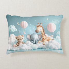Coussins Décoratifs Baby Giraffe avec tous ses amis