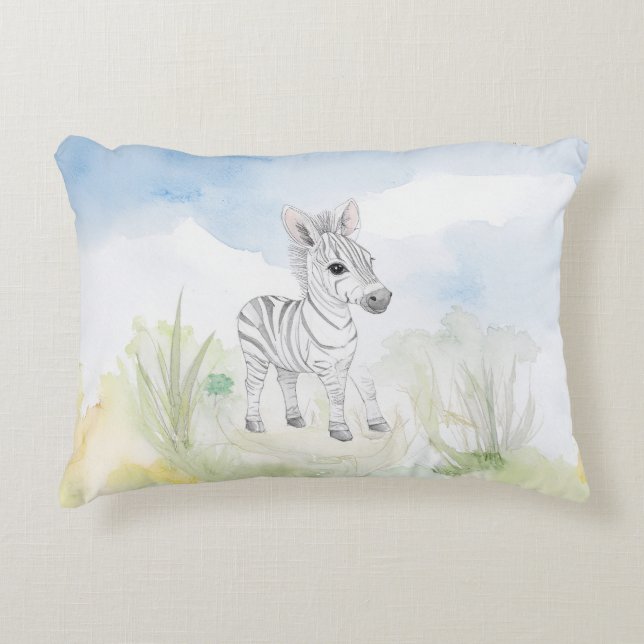 Coussins Décoratifs Baby Zebra (Devant)