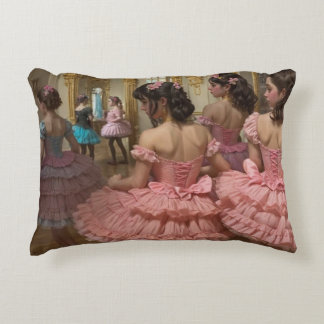 Coussins Décoratifs Bailarinas en una gran sala de estilo rocóco