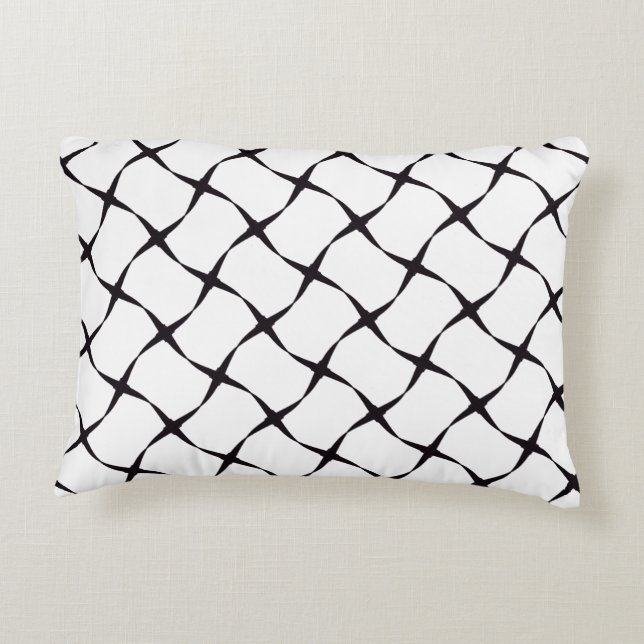 Coussins Décoratifs Barrière noire (Dos)