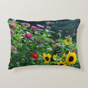 Coussins Décoratifs Beau jardin fleuri