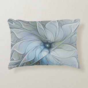 Coussins Décoratifs Beauté Élégante Moderne Fleur d'Art Fractal Abstra