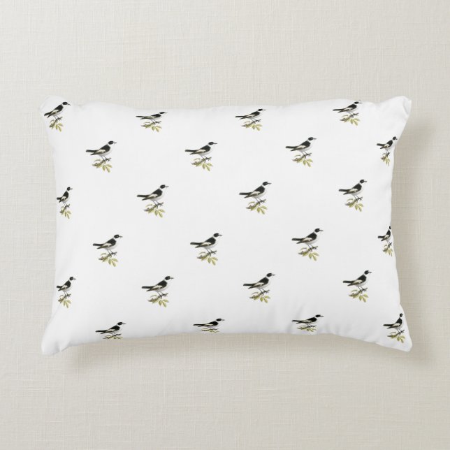 Coussins Décoratifs Bébés : Petit Oiseau (GRE.W) - (Devant)