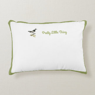Coussins Décoratifs Bébés : Petit Oiseau/Mots (GRE.W) -