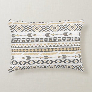 Coussins Décoratifs Beige sans couleur ethnique : Motif Vintage
