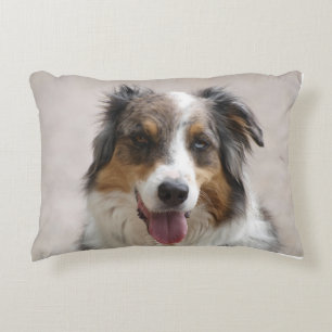 Coussins Décoratifs berger australien merle double face
