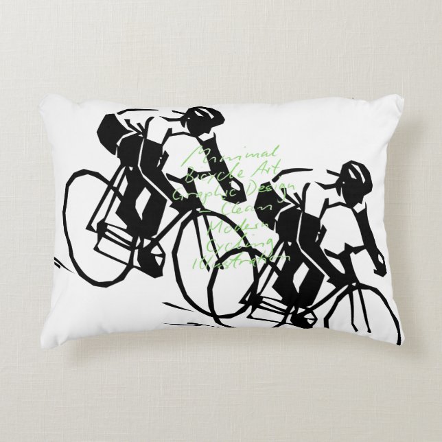 Coussins Décoratifs  Bicycle Riding Race (Devant)