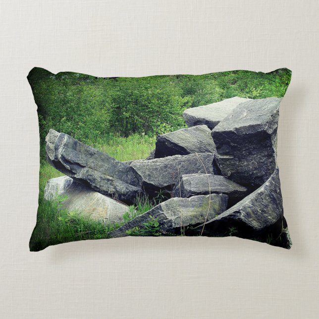 Coussins Décoratifs Big Granite Rocks Nature (Devant)
