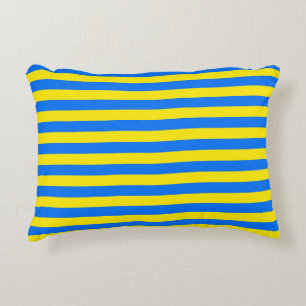 Coussins Décoratifs Bleu et jaune