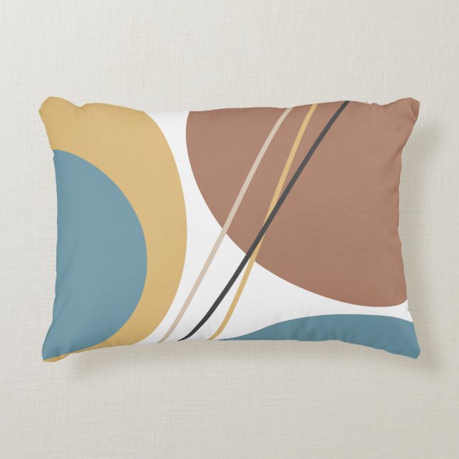 Coussins Décoratifs Blue Brown (Devant)