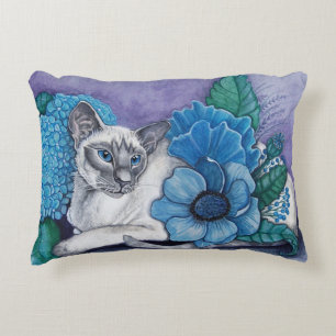 Coussins Décoratifs Blue Point Siamese Chat