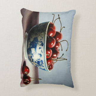 Coussins Décoratifs Blue Porcelain & Cherries