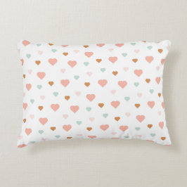 Coussins Décoratifs Boho petite fille pastel coeur d'amour