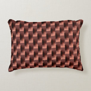 Coussins Décoratifs Bois Brown et noir