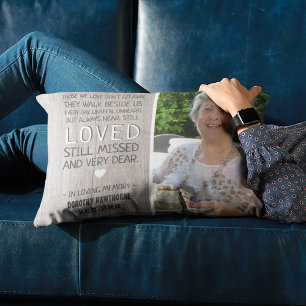 Coussins Décoratifs Bois rustique léger   Mémorial photo