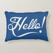 Bonjour bleu classique