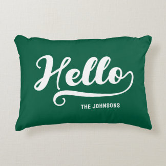 Coussins Décoratifs Bonjour gras Rétro Swash