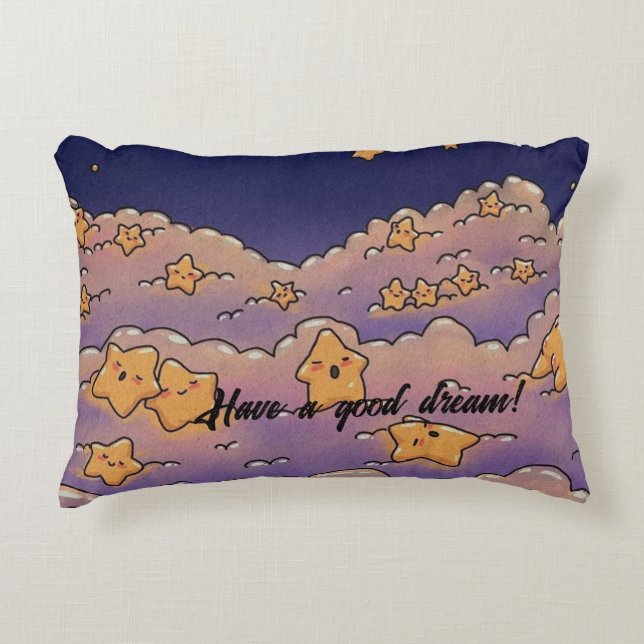 Coussins Décoratifs bonne nuit (Devant)