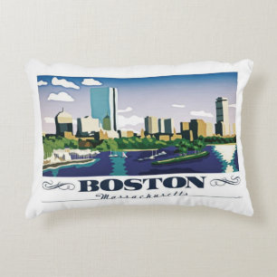 Coussins Décoratifs Boston, le Massachusetts
