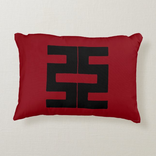 Coussins Décoratifs Bouddhisme : Double hache (Dos)