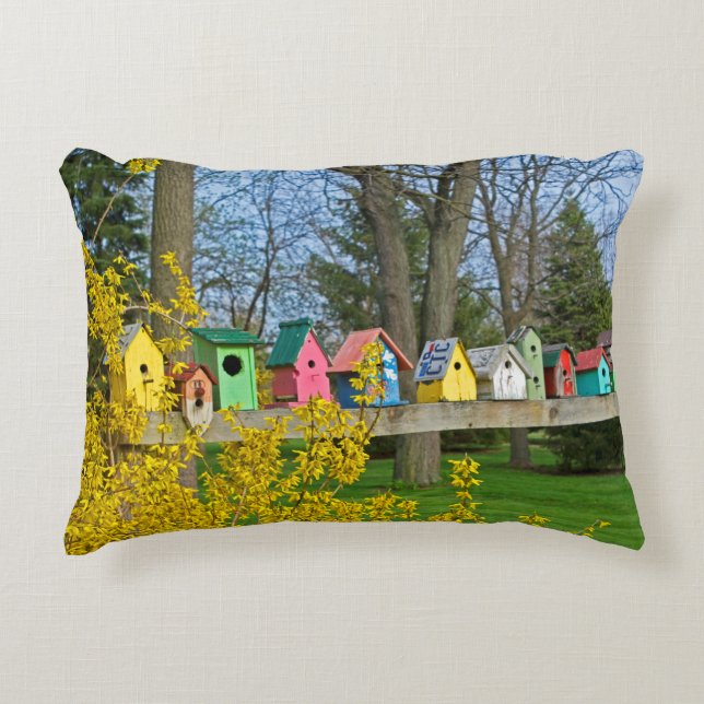 Coussins Décoratifs Boulevard Birdhouse (Devant)
