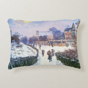 Coussins Décoratifs Boulevard Saint-Denis, Argenteuil de Claude Monet