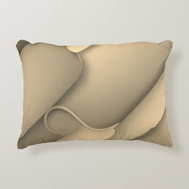 Coussins Décoratifs Brown Hues Art moderne (Devant)