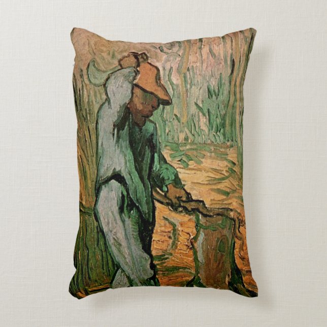 Coussins Décoratifs Bûcheron (d'après Millet) par Vincent van Gogh (Devant(Vertical))