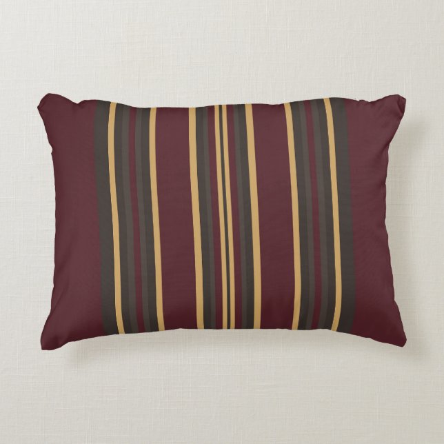 Coussins Décoratifs Burgundy Gold (Devant)
