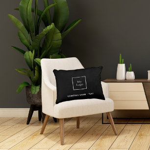 Coussins Décoratifs Business company logo black white elegant