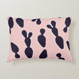 Coussins Décoratifs Cactus mignon douce humeur et ton motif,