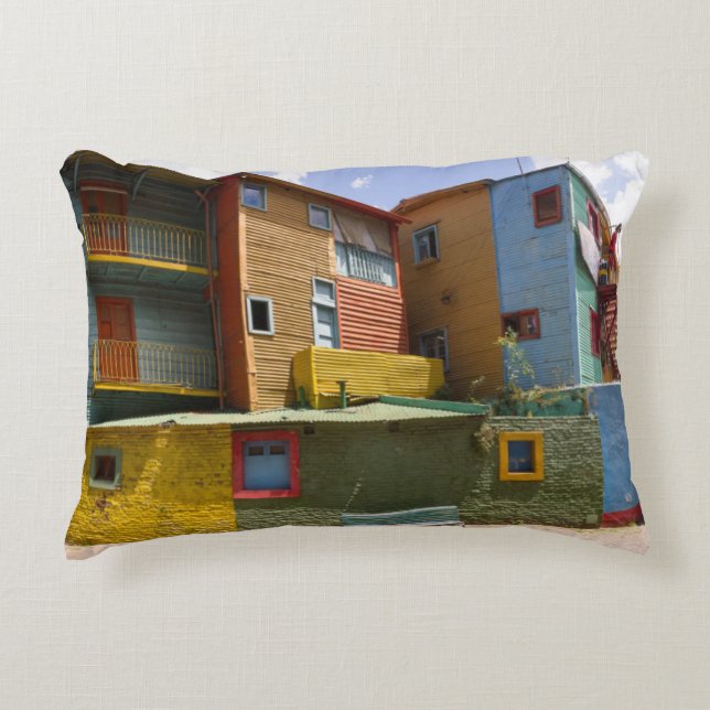 Coussins Décoratifs Caminito, La Boca, Buenos Aires (Devant)