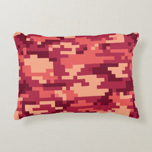 COUSSINS DÉCORATIFS CAMO NUMÉRIQUE DÉSERT MARTIAN / CAMOUFLAGE