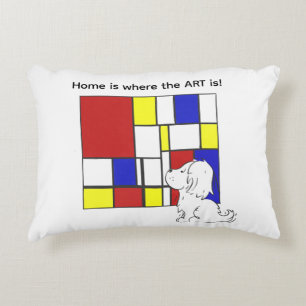 Coussins Décoratifs Camomille Inspirée de Mondrian
